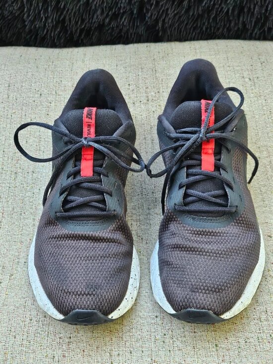 Nike Men Shoes Revolution Black SPort Athletic Running Sneaker Lace Up Size 11.5 main image 9